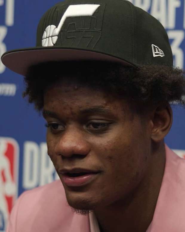 Utah Jazz No. 9 overall pick Taylor Hendricks